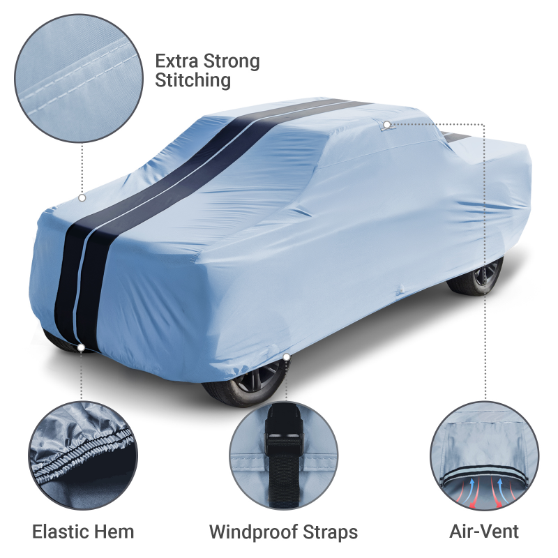 Ford F-350 Gray Black Pro Series Truck Cover